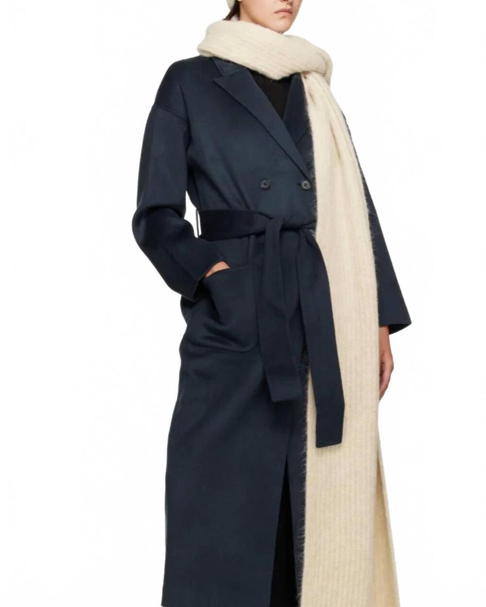 NEW ANINE BING emmett scarf in oatmeal